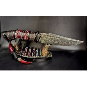 КАРАКУРТ ніж ручної роботи Павла Гончаренка, сталь Damasteel, 59-60 HRC. Photo 2